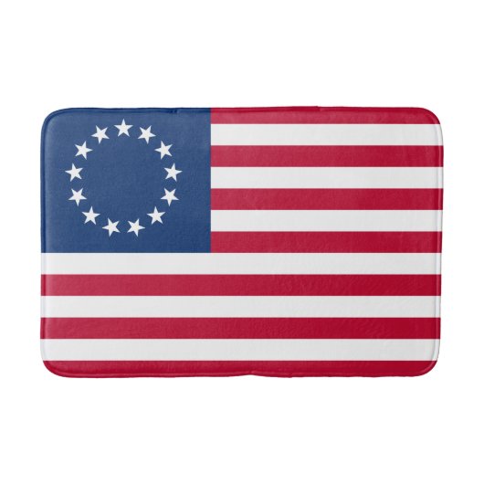 Betsy Ross Amerikaanse vlag Badmat (Voorkant)