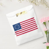 Betsy Ross Amerikaanse vlag Bedankzakje (Gezegeld)