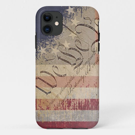  Betsy Ross Amerikaanse vlag Case-Mate iPhone Case (Achterkant)