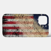  Betsy Ross Amerikaanse vlag Case-Mate iPhone Case (Achterkant (horizontaal))