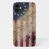  Betsy Ross Amerikaanse vlag Case-Mate iPhone Case (Achterkant)