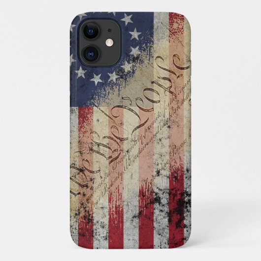 Betsy Ross Amerikaanse vlag Case-Mate iPhone Case (Achterkant)