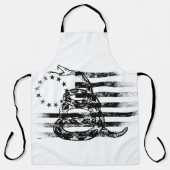 Betsy Ross Amerikaanse Vlag en Slang Schort (Voorkant)