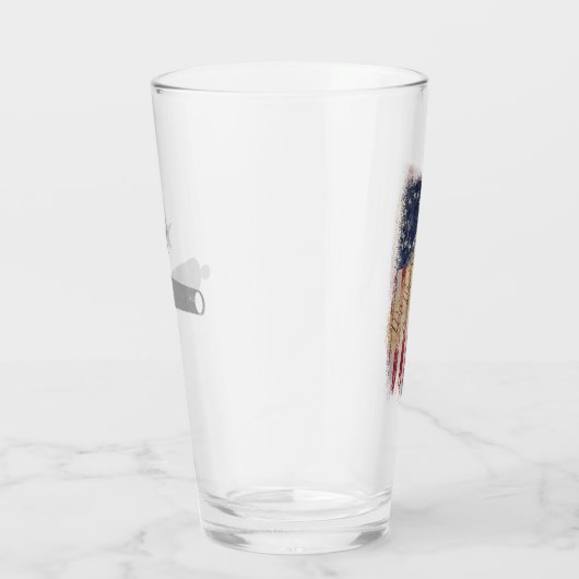  Betsy Ross Amerikaanse vlag Glas (Rechts)