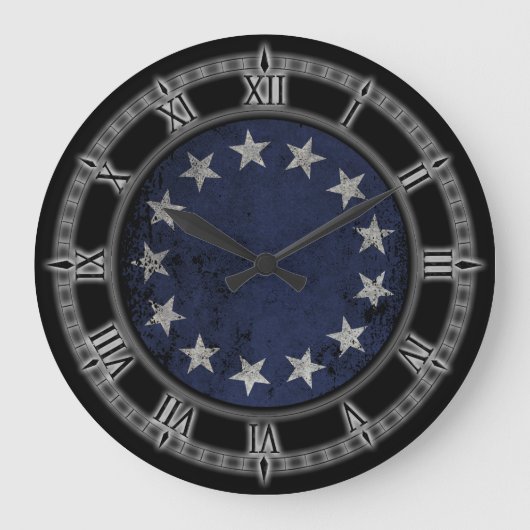  Betsy Ross Amerikaanse vlag Grote Klok (Voorkant)