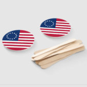 Betsy Ross Amerikaanse vlag Handwaaier (Niet-gemonteerd)