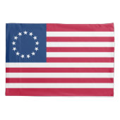 Betsy Ross Amerikaanse vlag Kussensloop (Achterkant)