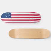 Betsy Ross Amerikaanse vlag Persoonlijk Skateboard (Horizontaal)