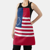 Betsy Ross Amerikaanse vlag Schort (Insitu)