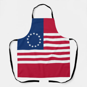 Betsy Ross Amerikaanse vlag Schort