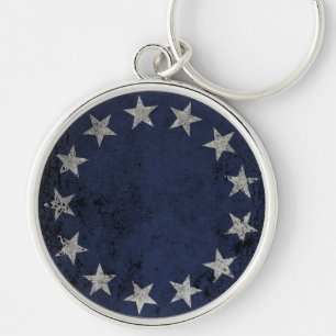 Betsy Ross  Amerikaanse vlag Sleutelhanger