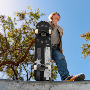 Betsy Ross Amerikaanse Vlag Star en Cannon S Persoonlijk Skateboard