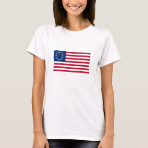 Betsy Ross Amerikaanse vlag T-shirt