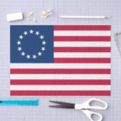 Betsy Ross Amerikaanse vlag Tissuepapier (Craft)