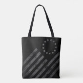 Betsy Ross Amerikaanse vlag Tote Bag (Achterkant)