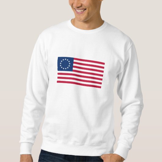 Betsy Ross Amerikaanse vlag Trui (Voorkant)