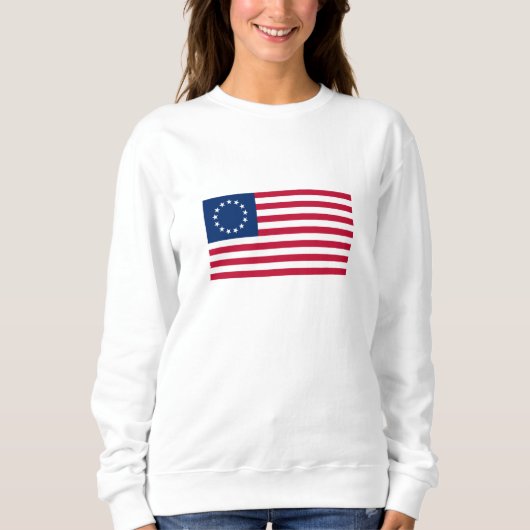 Betsy Ross Amerikaanse vlag Trui (Voorkant)