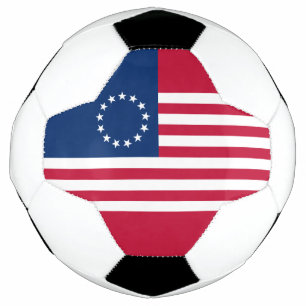 Betsy Ross Amerikaanse vlag Voetbal