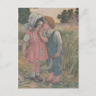 Betsy Ross Bread Advertising Georgey Porgey Card Briefkaart