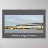 Betsy Ross Bridge, Philadelphia Poster (Voorkant)