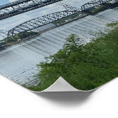 Betsy Ross Bridge Philadelphia Poster (Hoek)