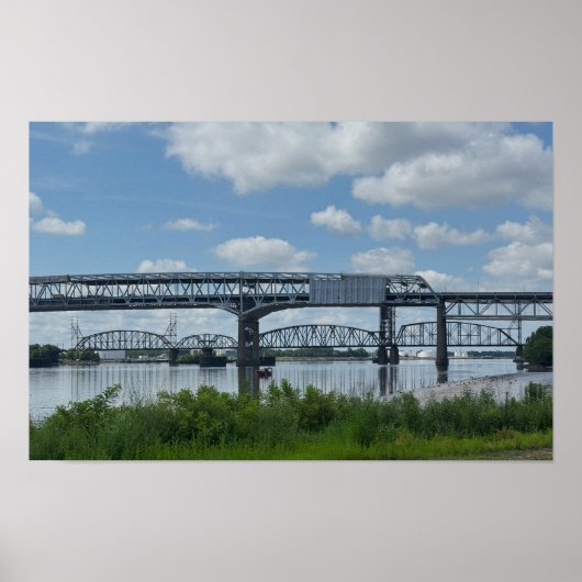 Betsy Ross Bridge Philadelphia Poster (Voorkant)