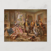 Betsy Ross Briefkaart (Voorkant)