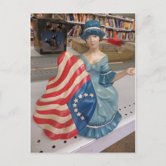 Betsy Ross Briefkaart (Voorkant)