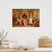 Betsy Ross Canvas afdrukken Poster (Keuken)