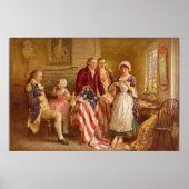 Betsy Ross Canvas afdrukken Poster (Voorkant)