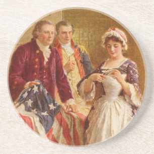 Betsy Ross Coaster Zandsteen Onderzetter
