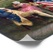 Betsy Ross en de sterren en Stripes 1777 Poster (Hoek)