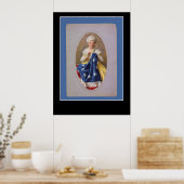 Betsy Ross en De Vlag Poster (Keuken)
