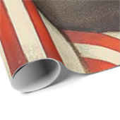 Betsy Ross First American Flag  Portret US Cadeaupapier (Rol Hoek)