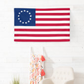 Betsy Ross Flag -  Amerikaanse vlag  Spandoek (Insitu)