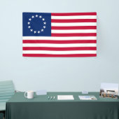 Betsy Ross Flag -  Amerikaanse vlag  Spandoek (Beurs)