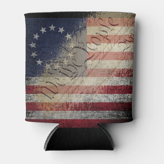  Betsy Ross Flag Blikjeskoeler (Voorkant)