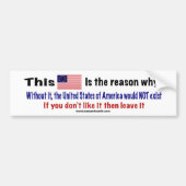 Betsy Ross Flag Bumpersticker (Voorkant)