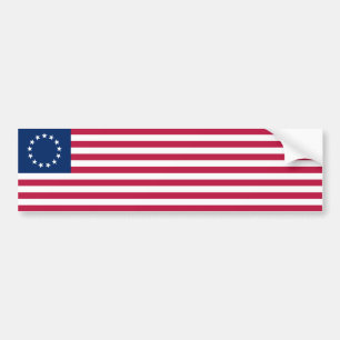 Betsy Ross Flag Bumpersticker