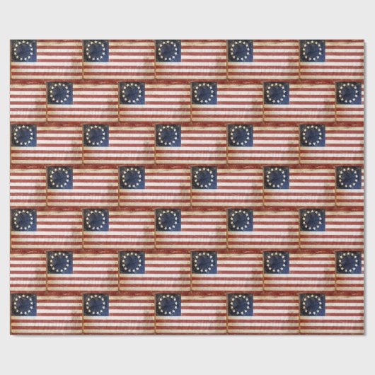 Betsy Ross Flag Cadeaupapier (Vlak)