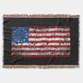  Betsy Ross Flag Deken (Voorkant)