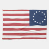 Betsy Ross Flag Design Keuken/Bar Handdoeken (Horizontaal)