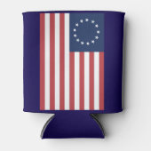 Betsy Ross Flag Design Koelbox Blikjeskoeler (Voorkant)