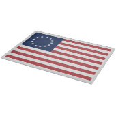 Betsy Ross Flag Design snijplank (Hoek)