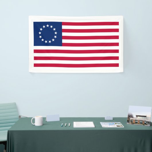 Betsy Ross Flag  Spandoek (Beurs)