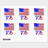 Betsy Ross Flag Sticker (Vel)