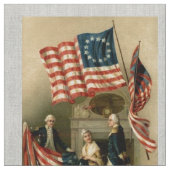 Betsy Ross Flag Stof (Close Up)