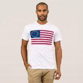 Betsy Ross Flag T-shirt (Voorkant volledig)