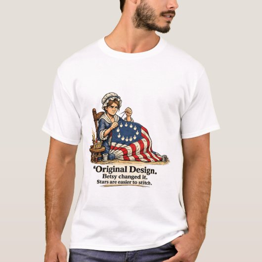 Betsy Ross Flag t-shirt (Voorkant)