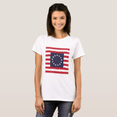 Betsy Ross Flag T-shirt (Voorkant volledig)